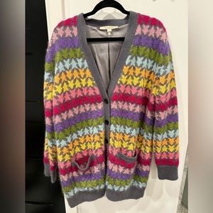 Marc Jacobs Multicolor Patterned Cardigan